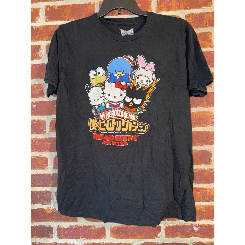 Hello‎ Kitty and My Hero Academia collab t-shirt. Size large